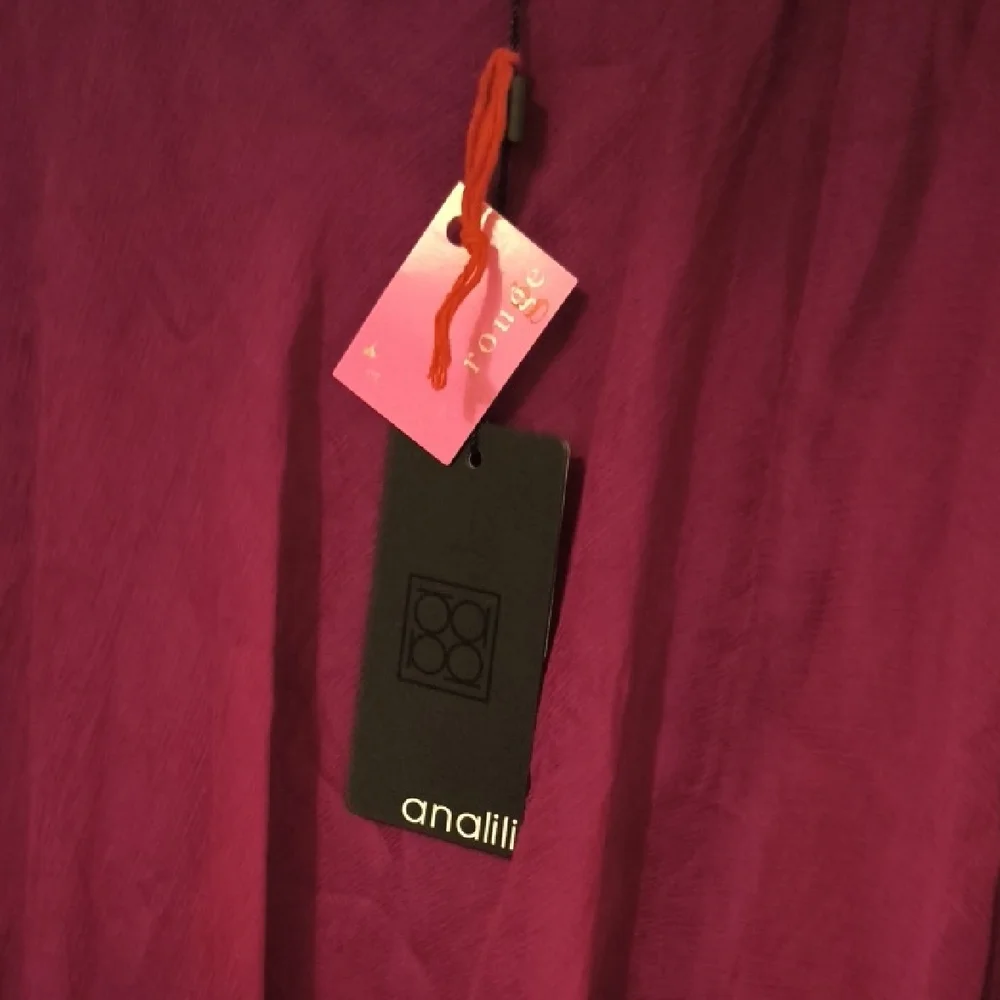 NWT Analili | One Shoulder Dress in Deep Purple - Picture 3 of 6